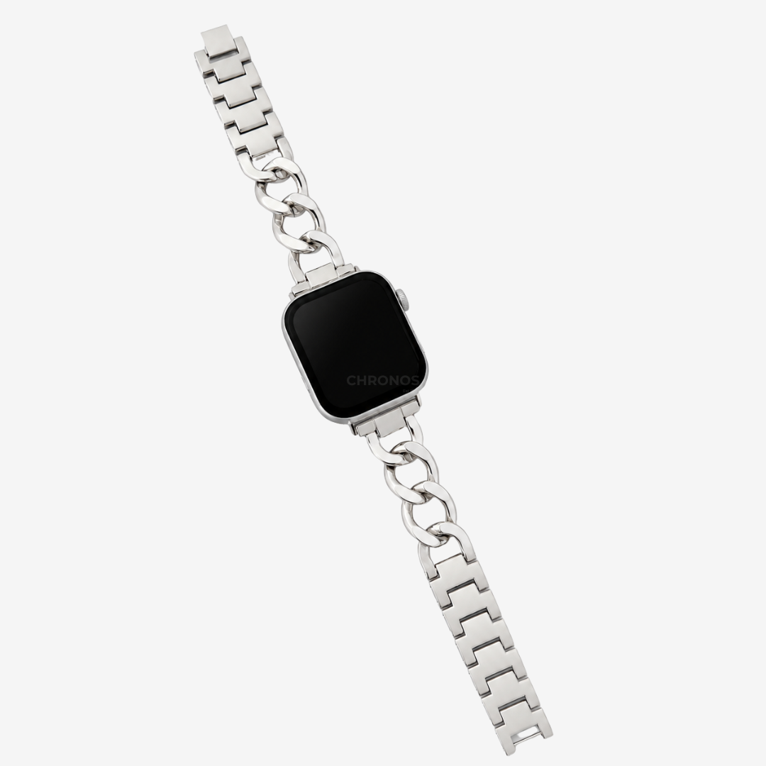 Luxury Bracelet for Apple Watch - Silver / 44mm/45mm/46mm/49mm - Watch Band