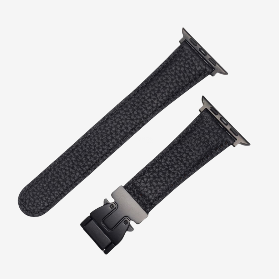 Magnetic Buckle Leather Strap For Apple Watch - Watch Band