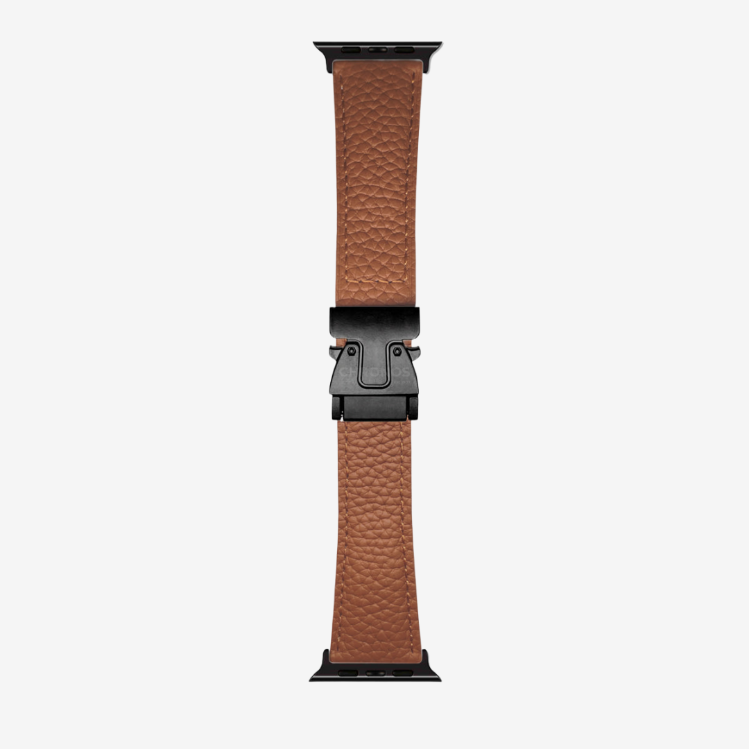 Magnetic Buckle Leather Strap For Apple Watch - Watch Band