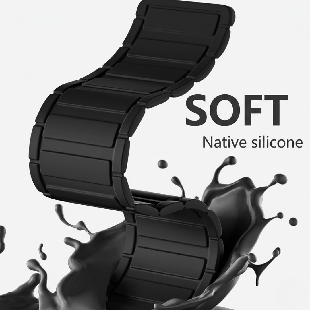 Magnetic Silicone Strap For Apple Watch - Watch Band