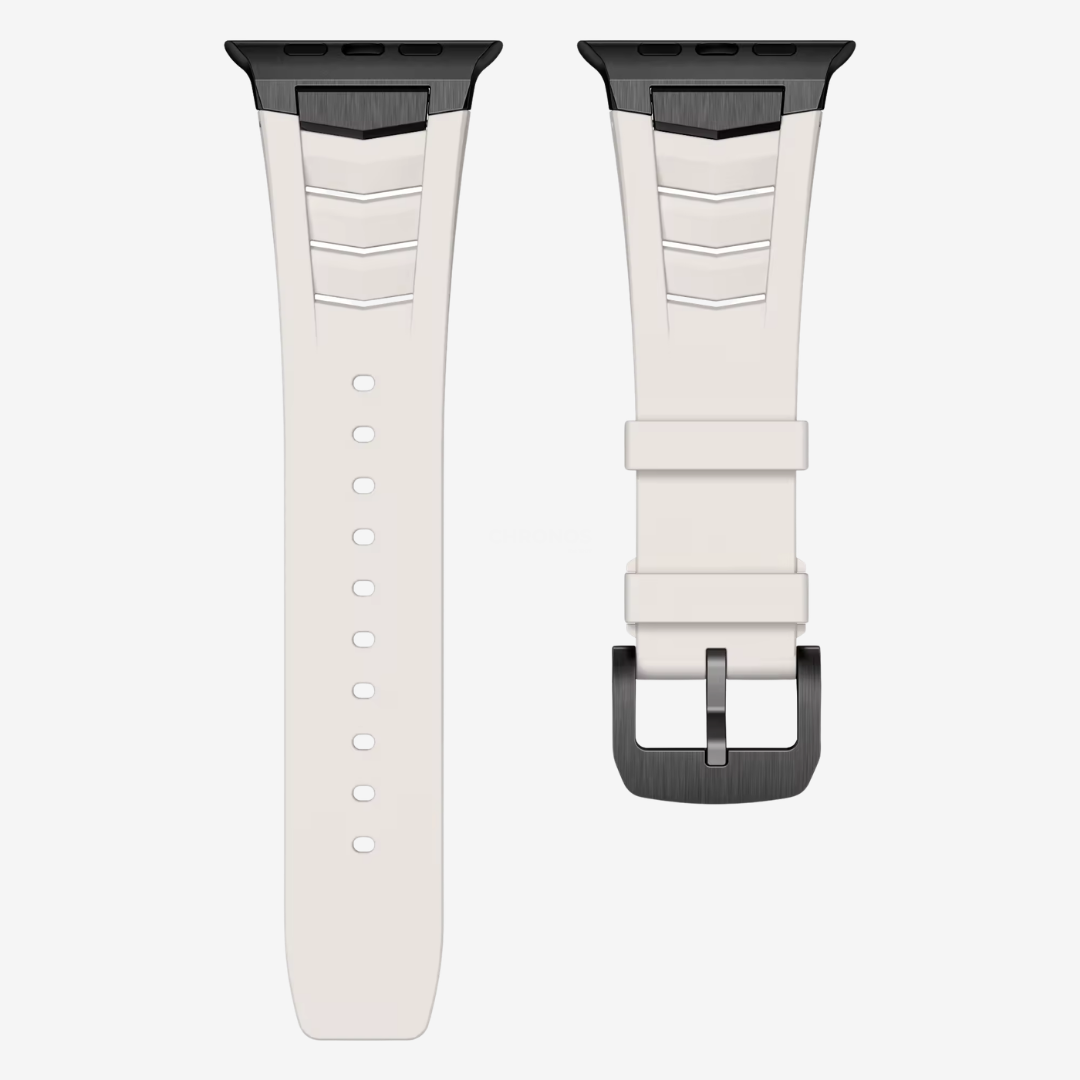 Mecha Fluororubber Band For Apple Watch - Watch Band