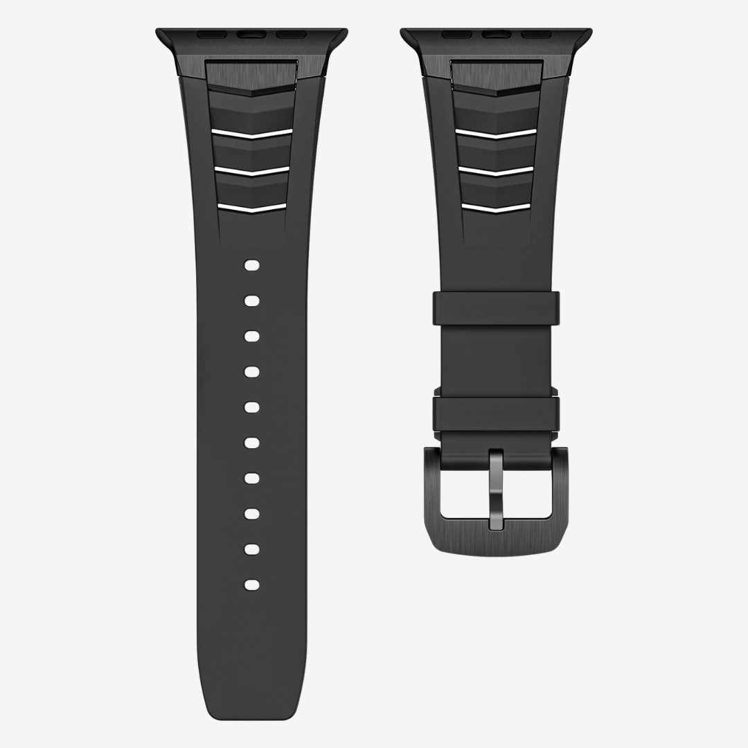 Mecha Fluororubber Band For Apple Watch - Watch Band