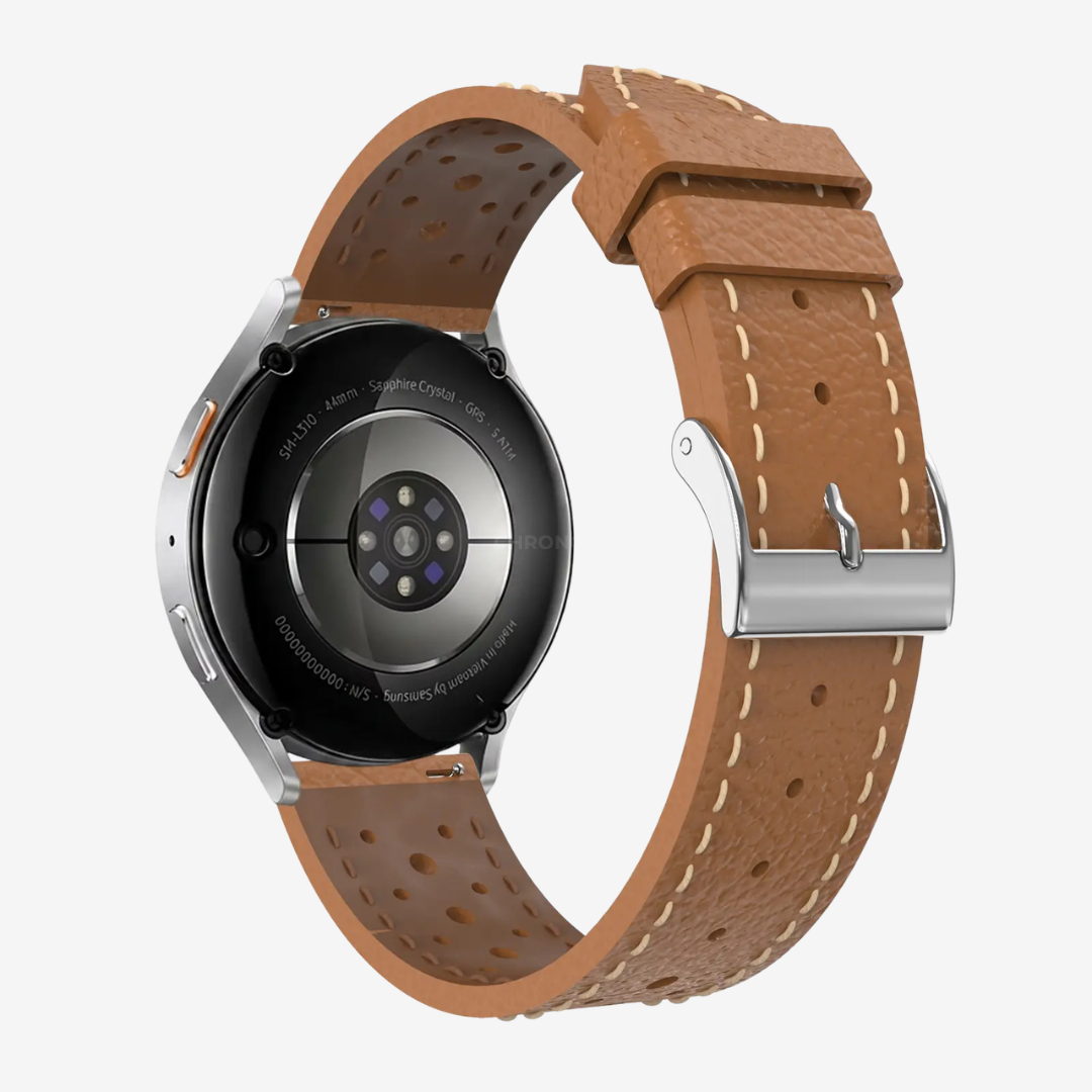 Samsung Galaxy Watch Watch Band - Zephyr Leather Strap - Watch Band
