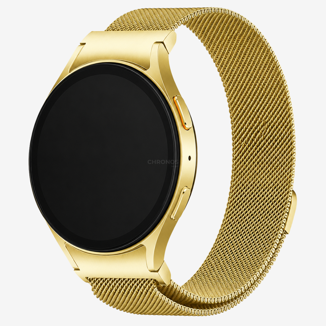 Samsung Watch Band - 20Mm (Acier Inoxydable Magnétique) - Gold - Watch Band