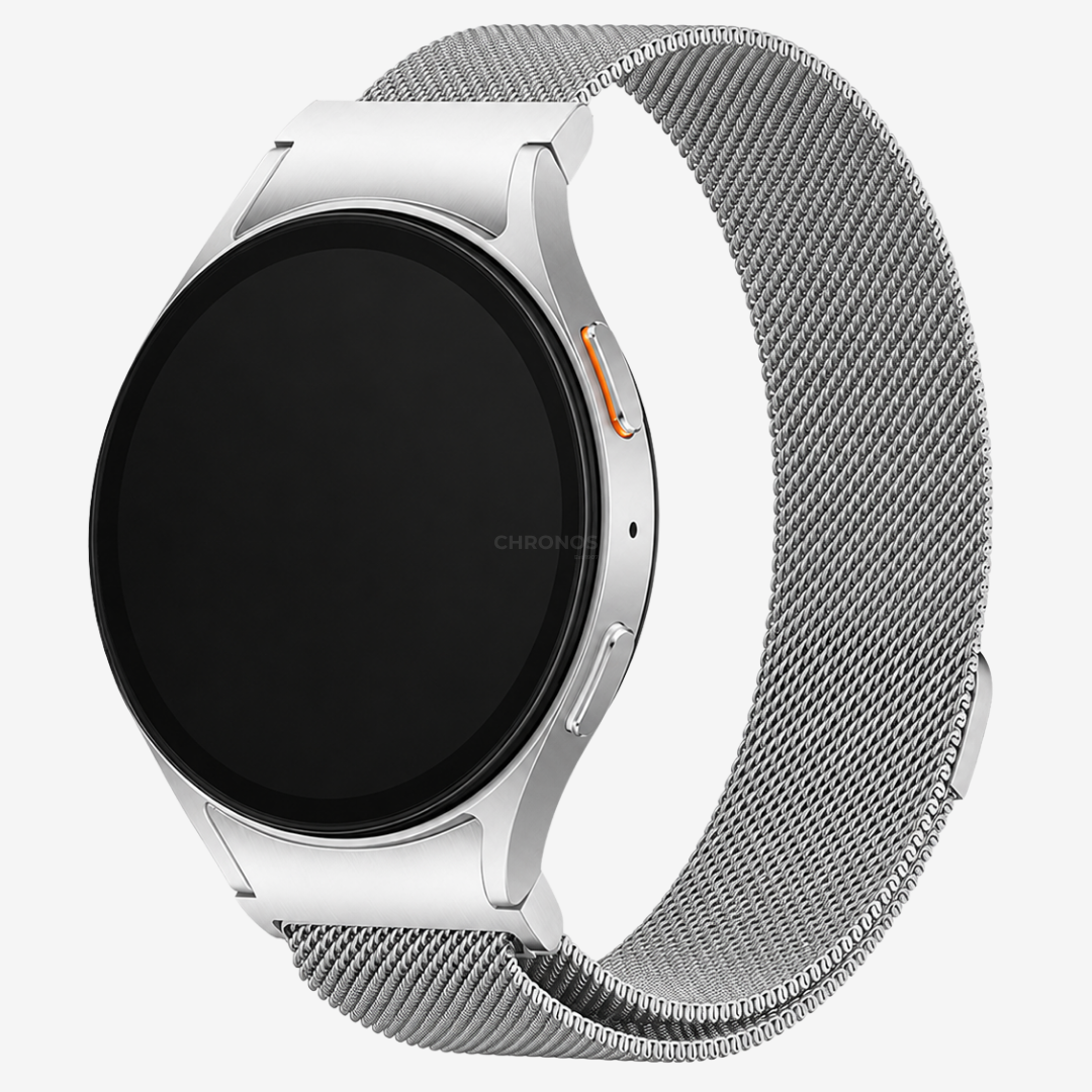 Samsung Watch Band - 20Mm (Acier Inoxydable Magnétique) - Silver - Watch Band