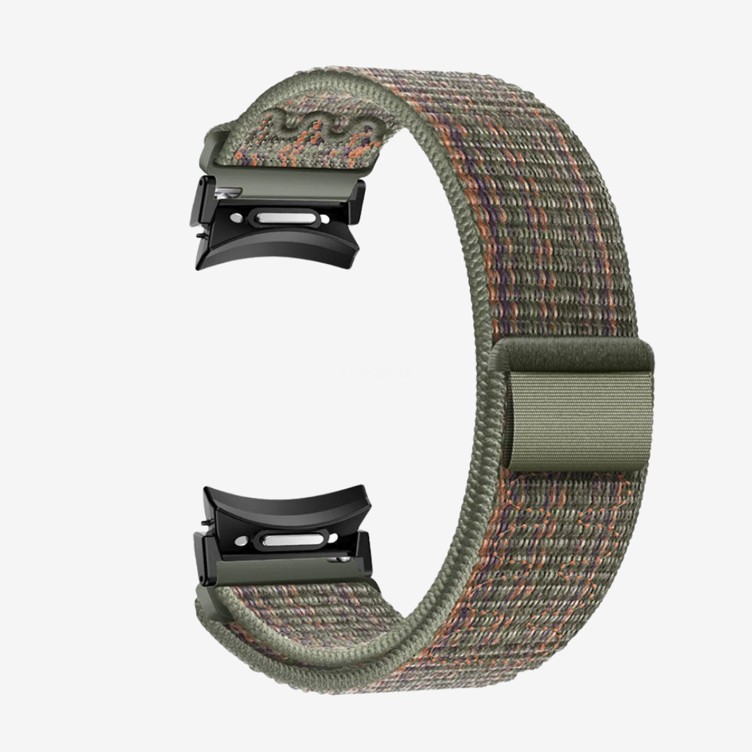 Samsung Watch Band - 20Mm (Nylon Sportif) - Army Black - Watch Band