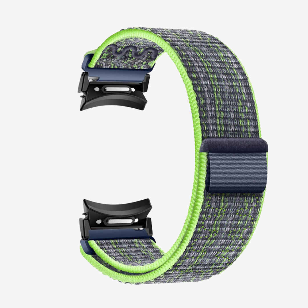 Samsung Watch Band - 20Mm (Nylon Sportif) - Neon Black - Watch Band