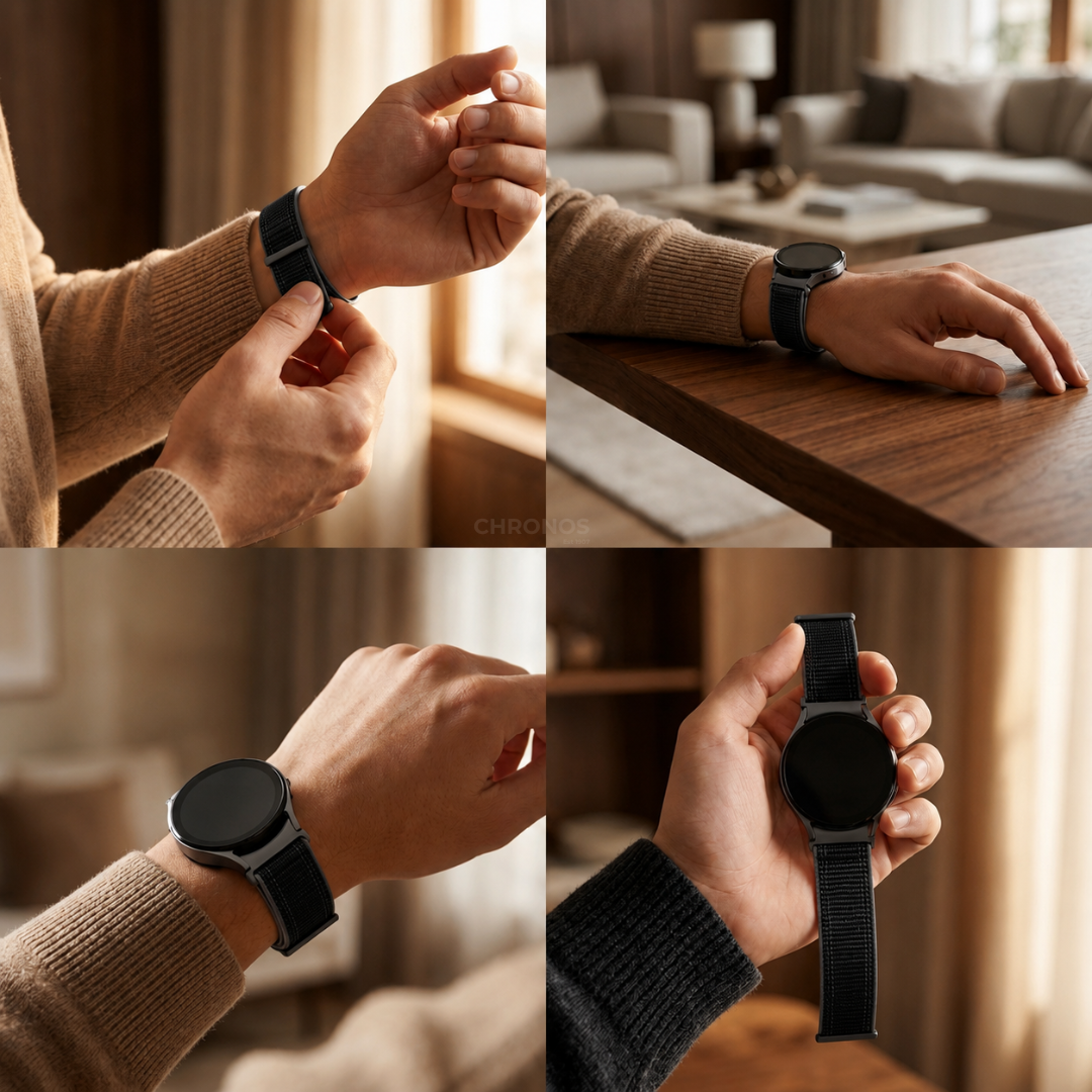 Samsung Watch Band - 20Mm (Nylon Velour) - Watch Band