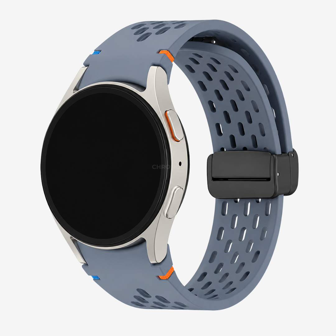 Samsung Watch Band - 20Mm (Silicone Performance) - Blue Grey - Watch Band
