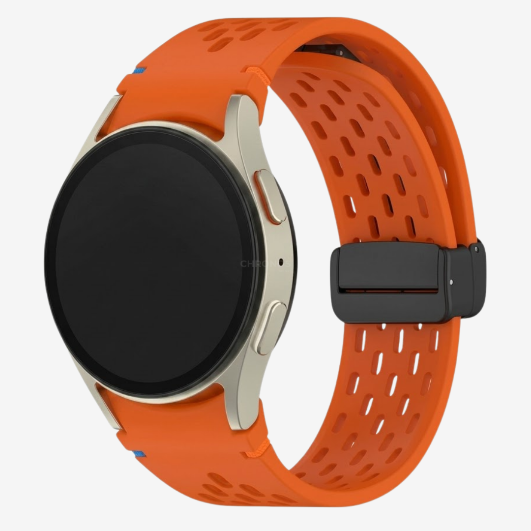 Samsung Watch Band - 20Mm (Silicone Performance) - Orange - Watch Band