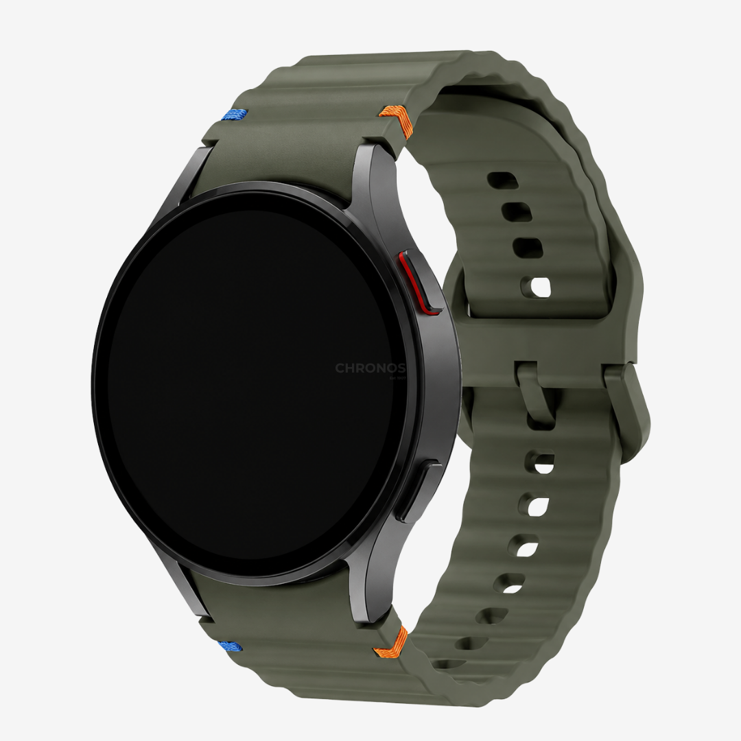 Samsung Watch Band - 20Mm (Silicone Sportif) - Army Green - Watch Band