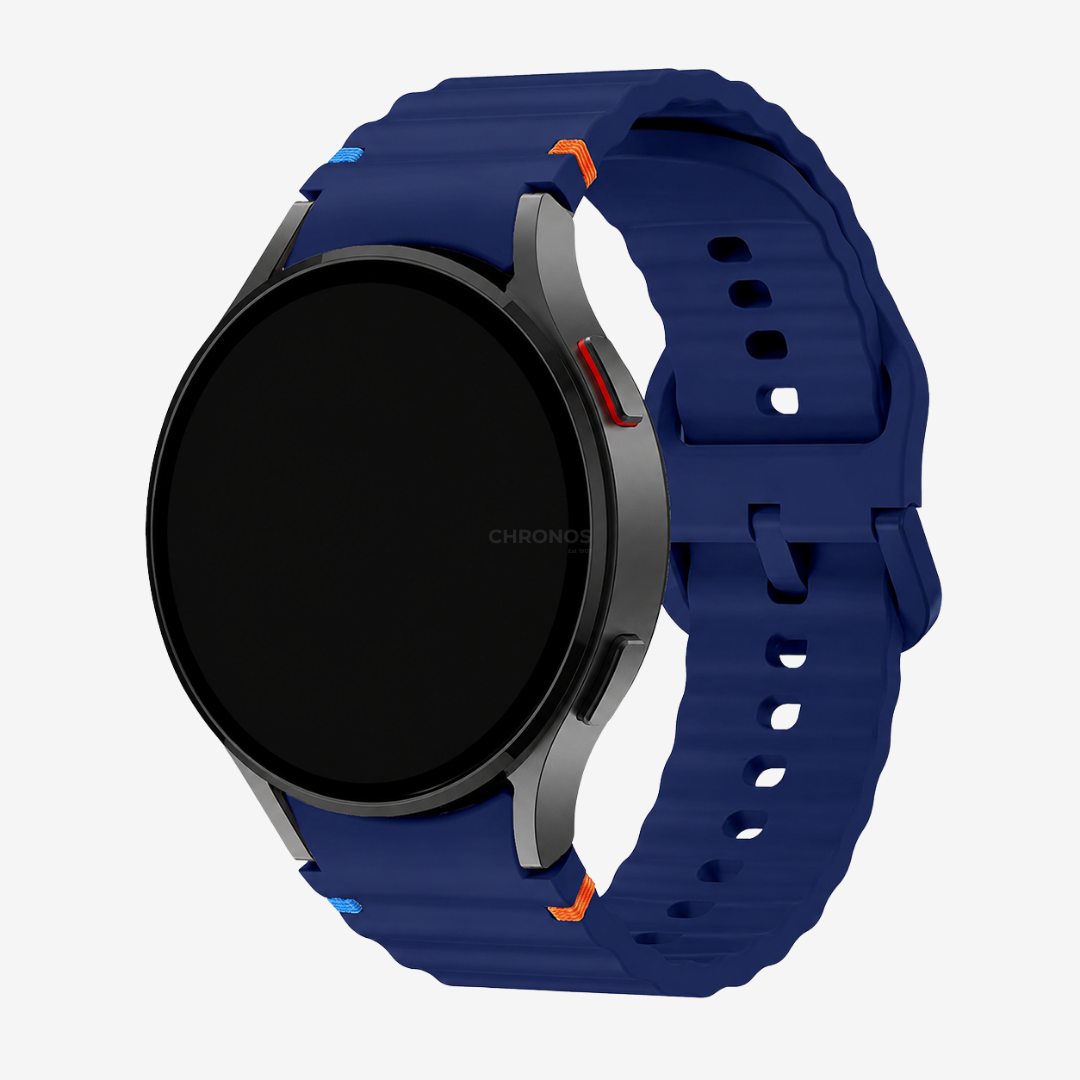 Samsung Watch Band - 20Mm (Silicone Sportif) - Blue - Watch Band