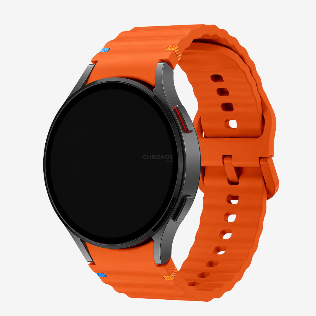 Samsung Watch Band - 20Mm (Silicone Sportif) - Orange - Watch Band