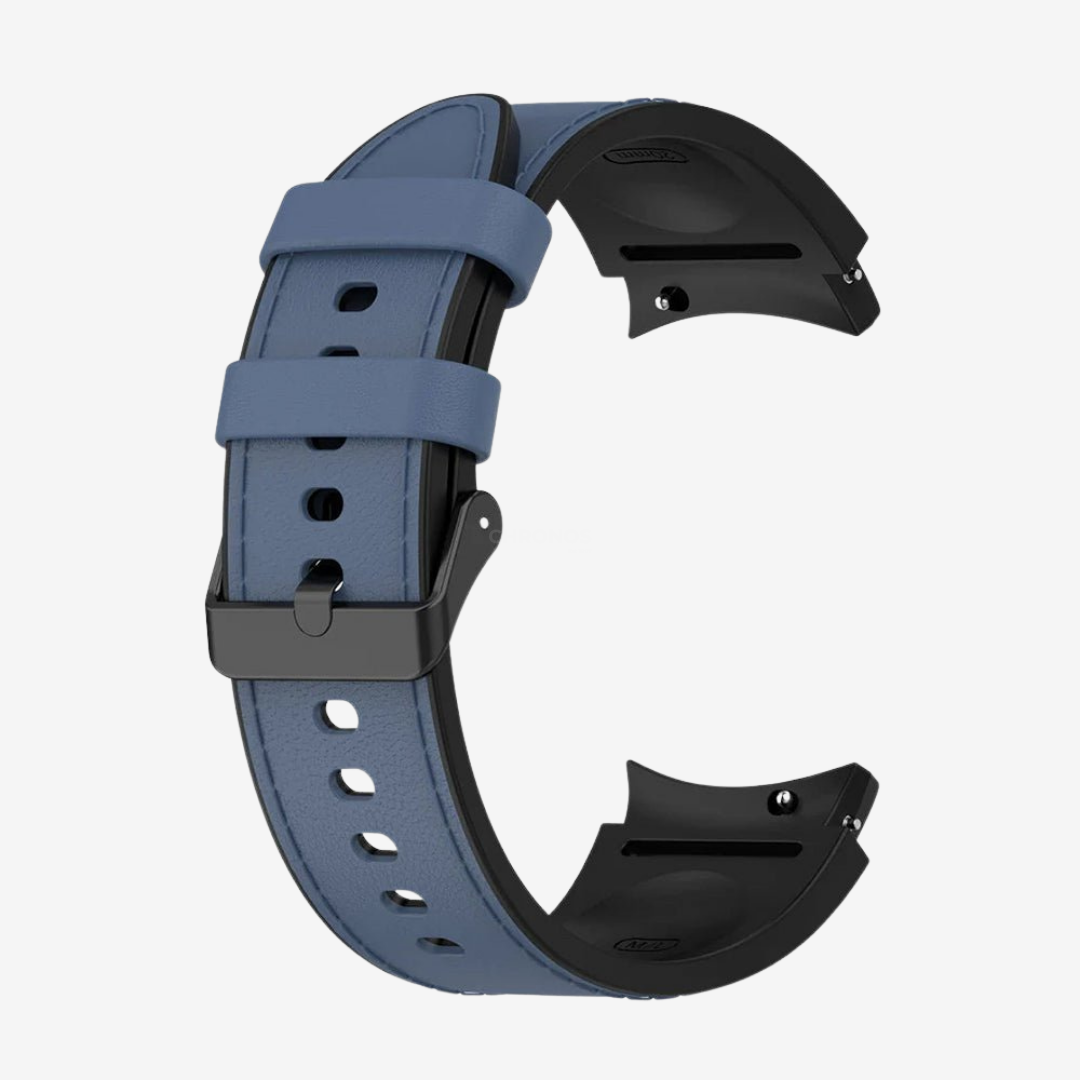 Samsung Watch Band - 20Mm (Cuir Sportif) - Blue - Watch Band