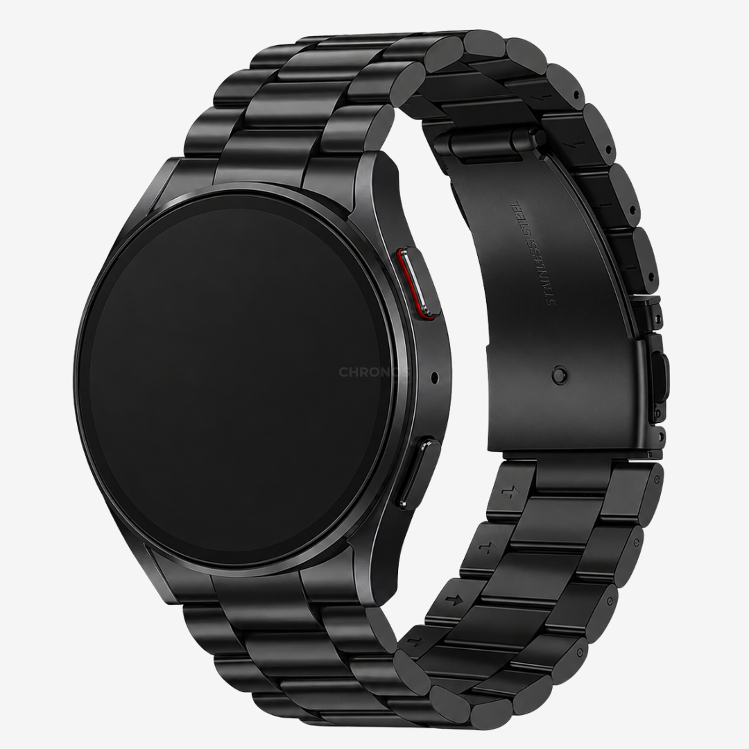 Samsung Watch Band - 20Mm (Acier Inoxydable) - Black - Watch Band