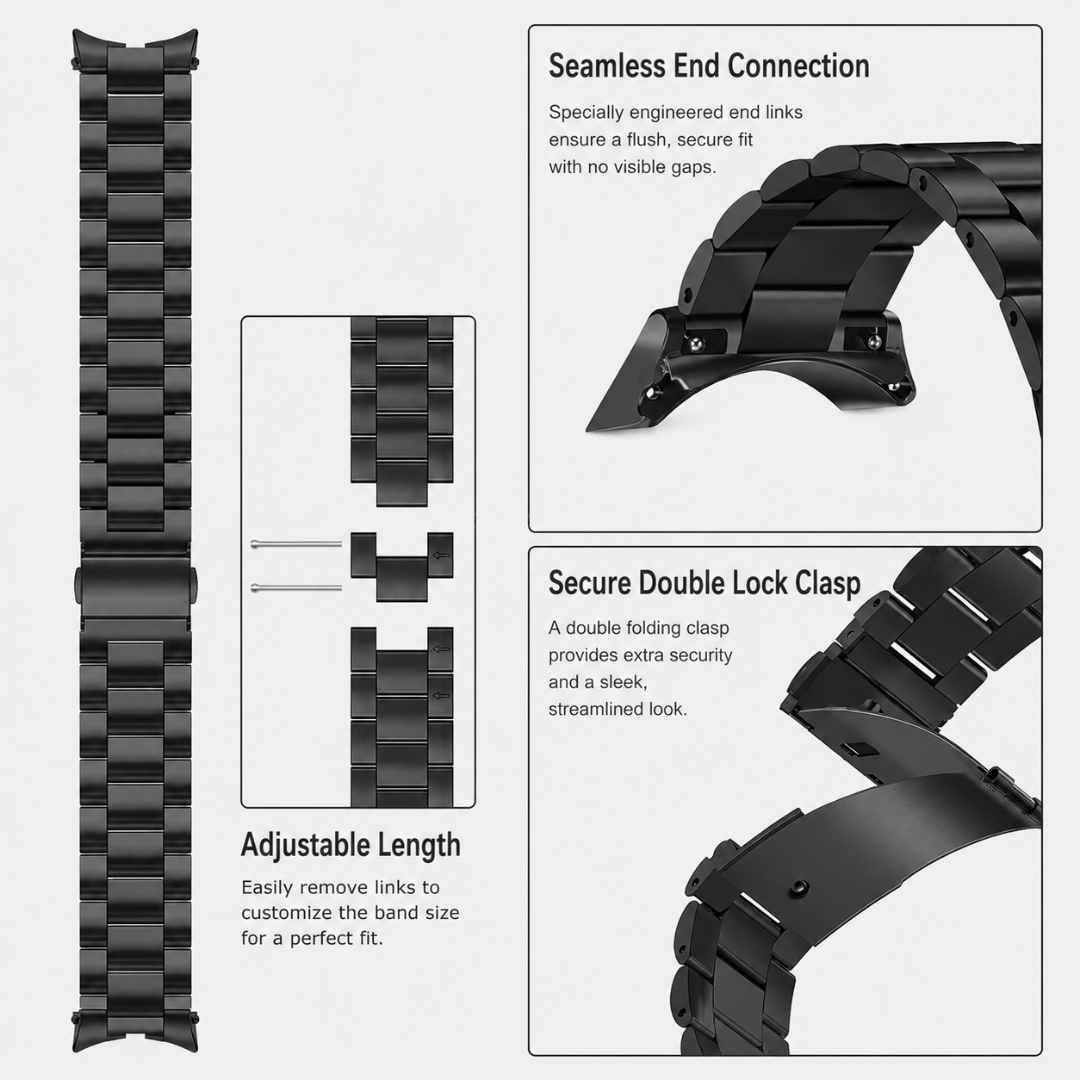 Samsung Watch Band - 20Mm (Titanium) - Watch Band