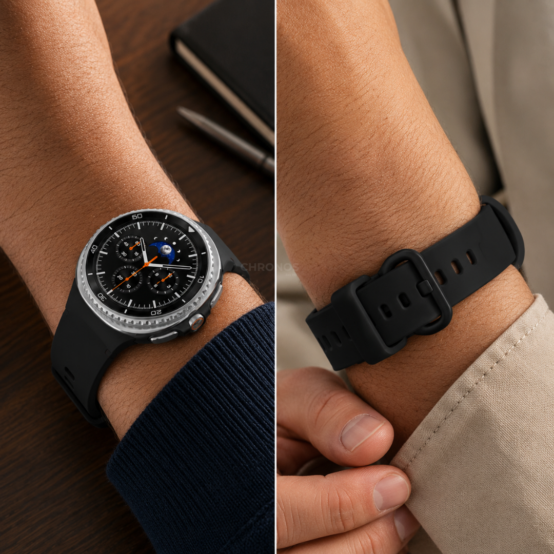 Samsung Watch Band - Galaxy Watch 8 (Classic Silicone) - Watch Band
