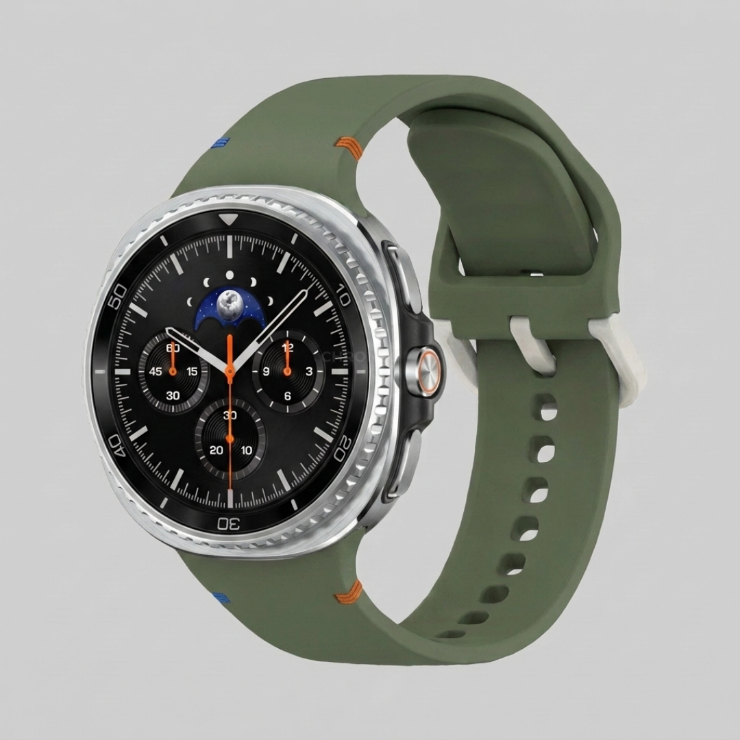 Samsung Watch Band - Galaxy Watch 8 (Classic Silicone) - Army green - Watch Band