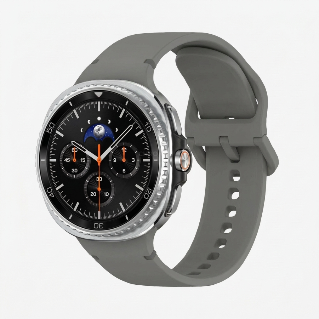 Samsung Watch Band - Galaxy Watch 8 (Classic Silicone) - Gray - Watch Band