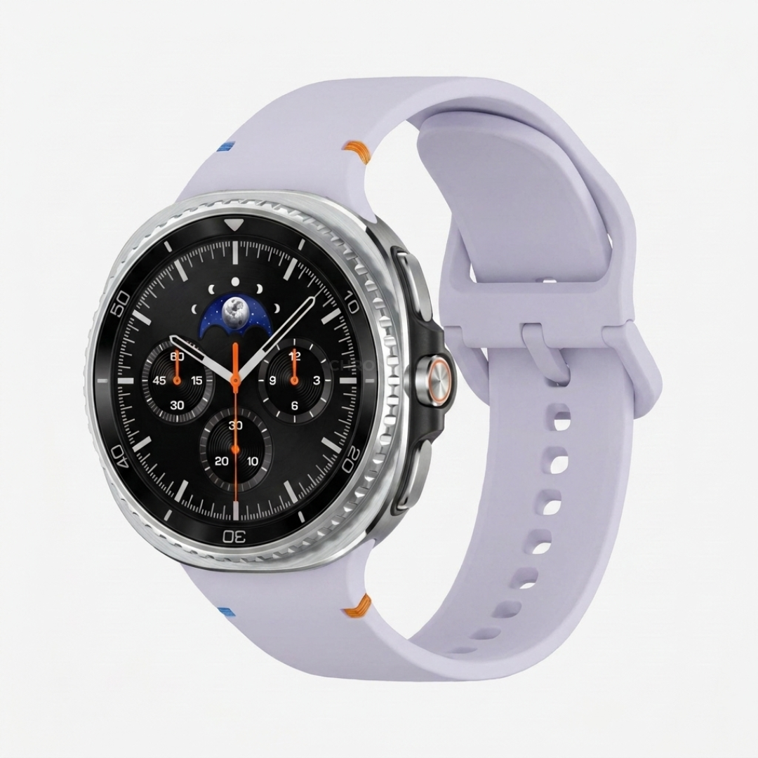 Samsung Watch Band - Galaxy Watch 8 (Classic Silicone) - Purple - Watch Band