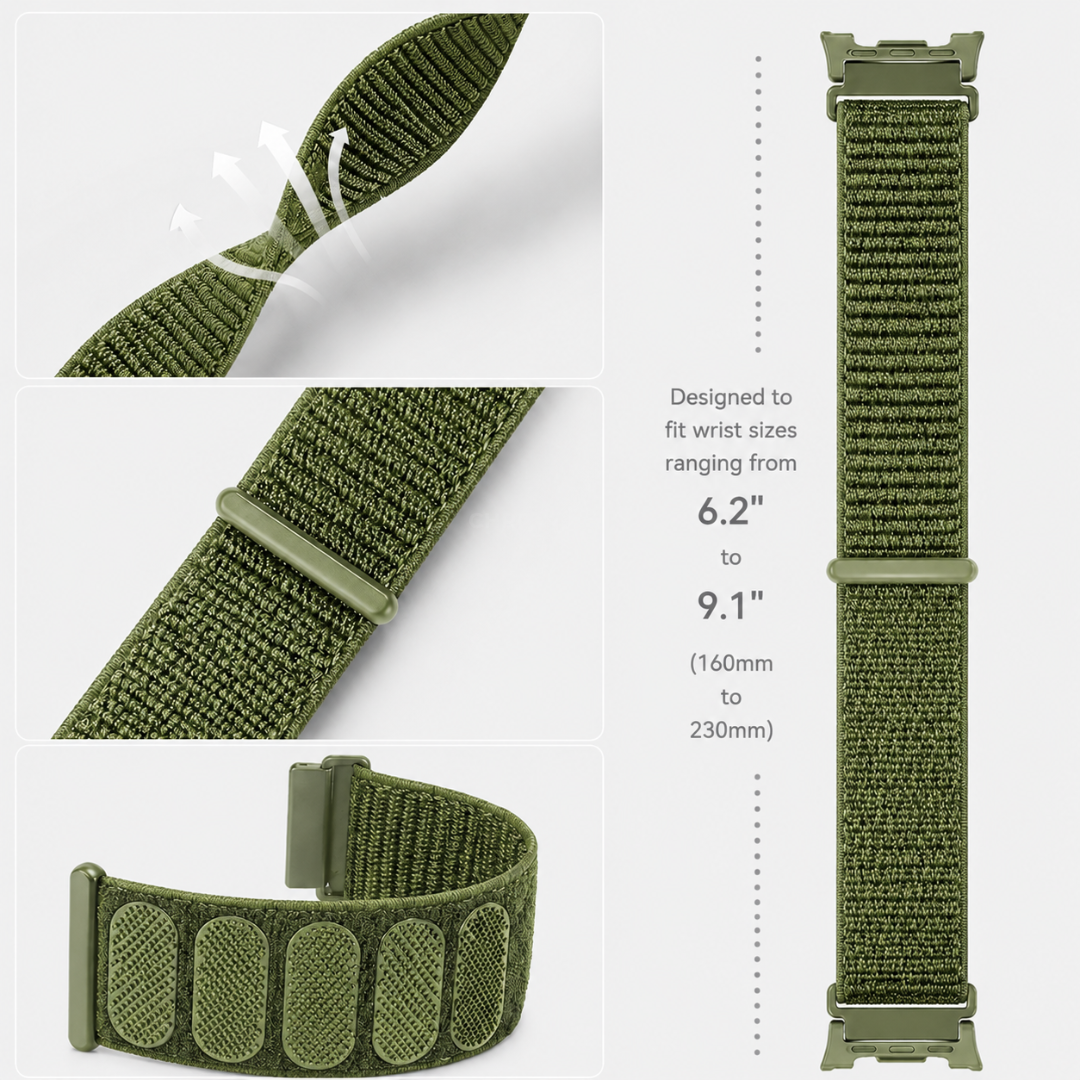 Samsung Watch Band - Galaxy Watch 8 (Nylon Velour) - Watch Band
