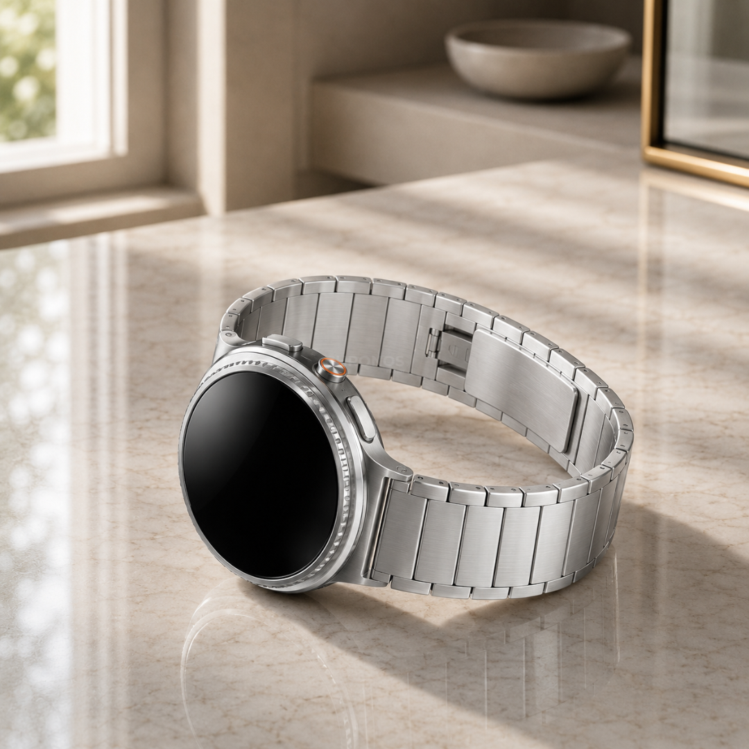 Samsung Watch Band - Galaxy Watch 8 (Stainless silver) - Watch Band