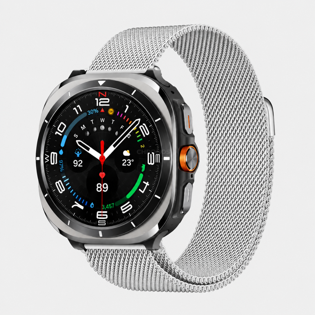 Samsung Watch Band - Ultra (Magnetic Stainless Steel) - Silver - Watch Band