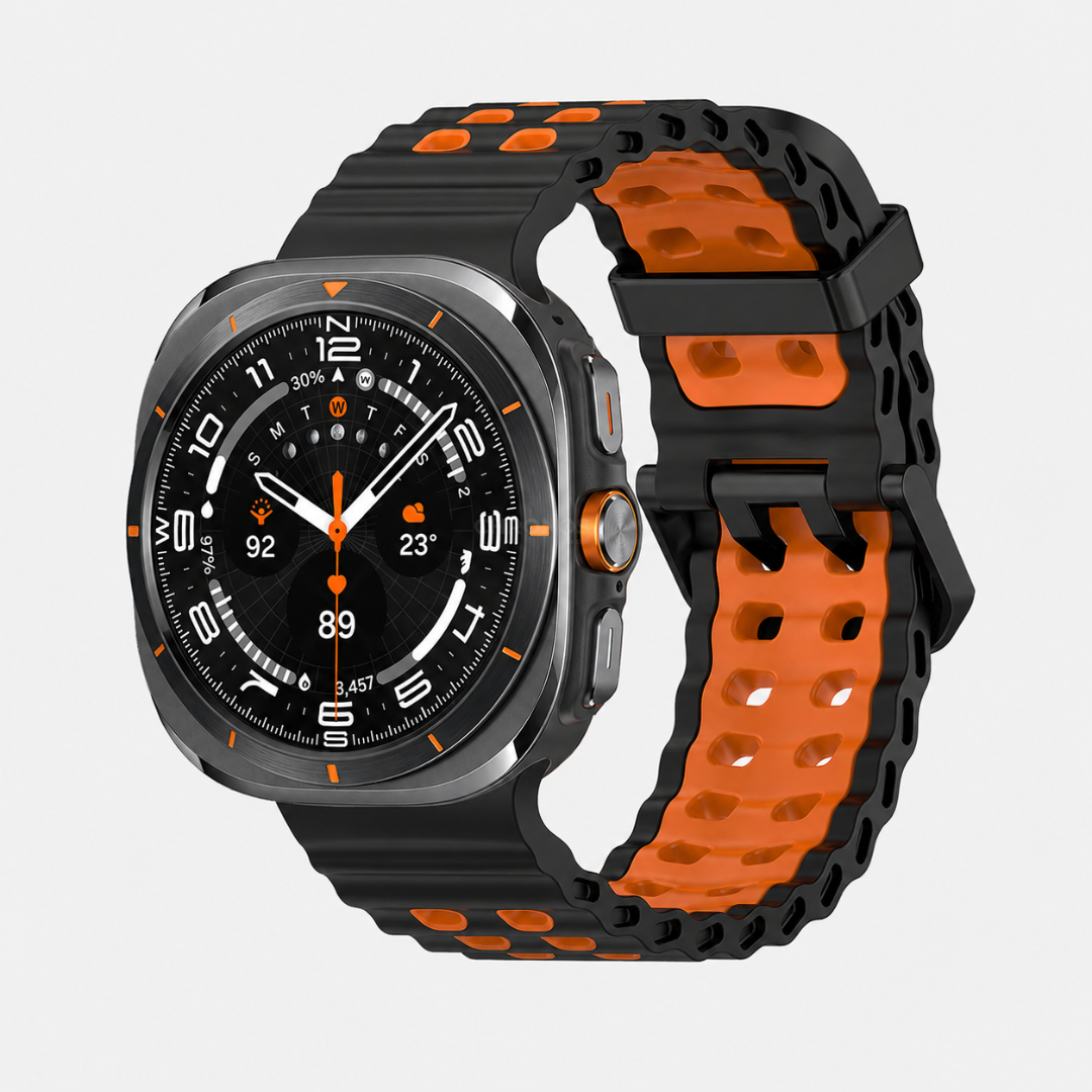 Samsung Watch Band - Ultra (Sport Marin) - Black / Black - Watch Band
