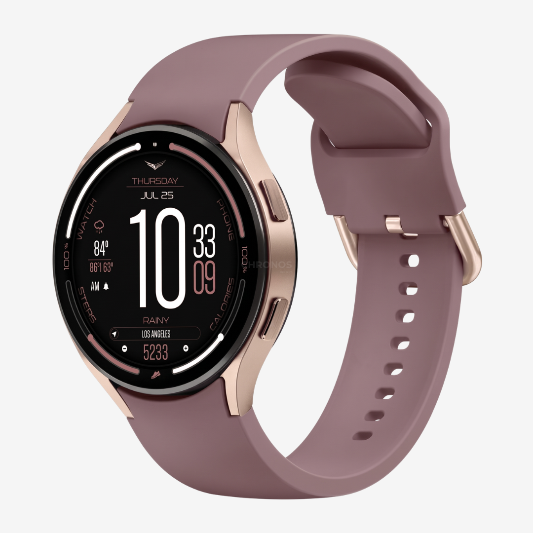 Silicone Sport Watch Band - Soft Purple / Galaxy Watch 4 44mm - Watch Band