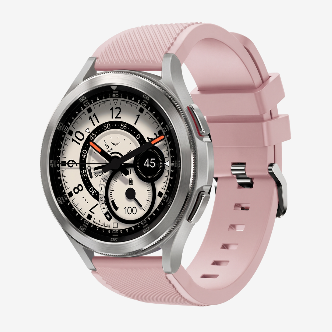 Silicone Watch Band - Pink / 20 mm - Watch Band