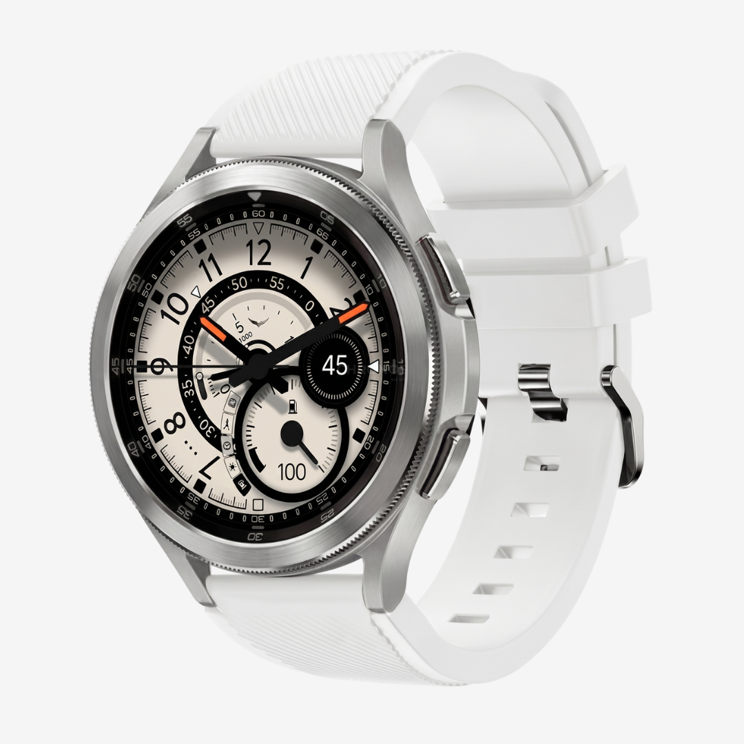 Silicone Watch Band - White / 20 mm - Watch Band