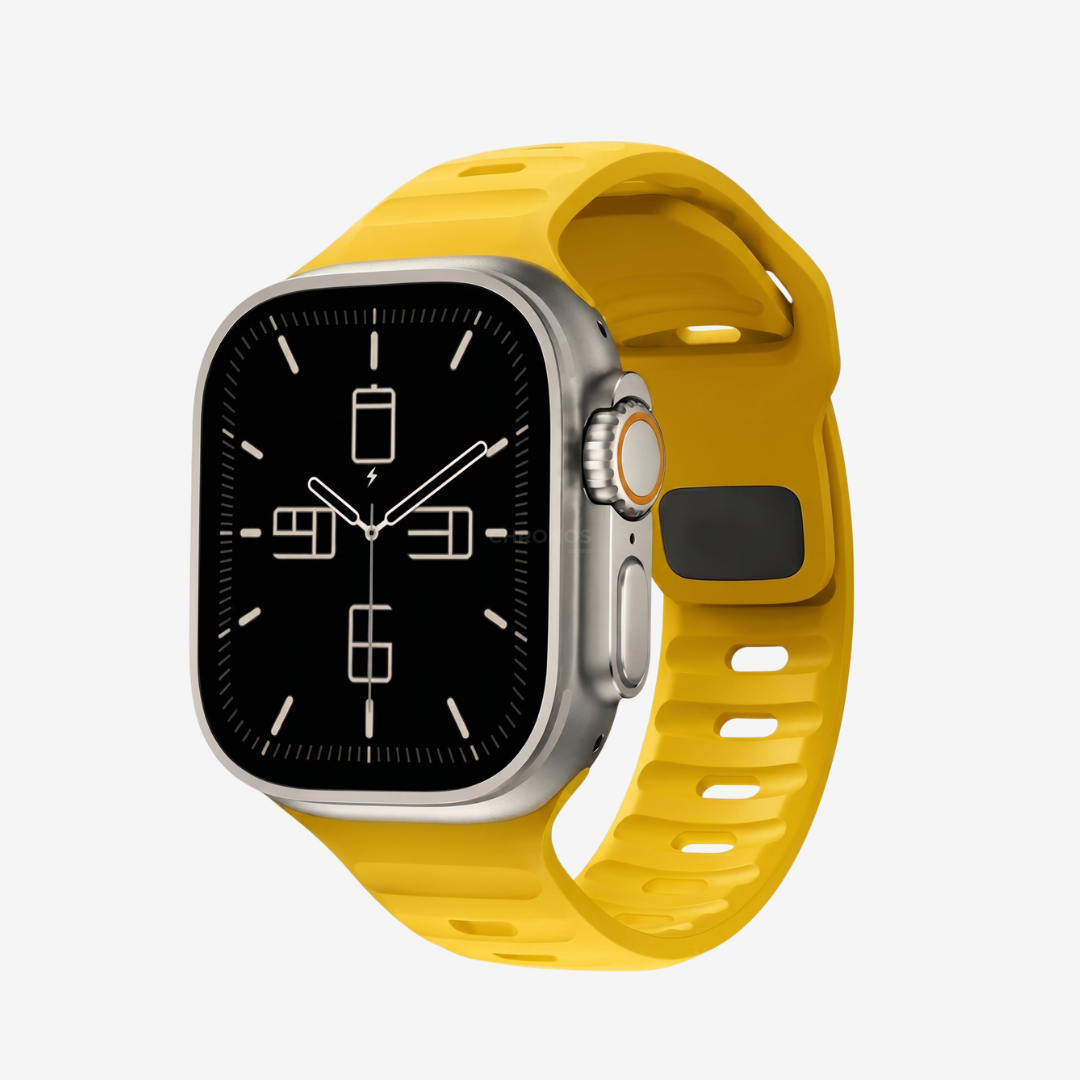 Sport Rugged Apple Watch Band - Yellow / 38mm 40mm 41mm - Watch Band