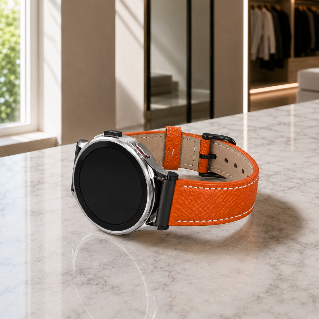 The Chromatic - Bracelet Samsung 20Mm (Genuine Grained Leather) - Watch Band