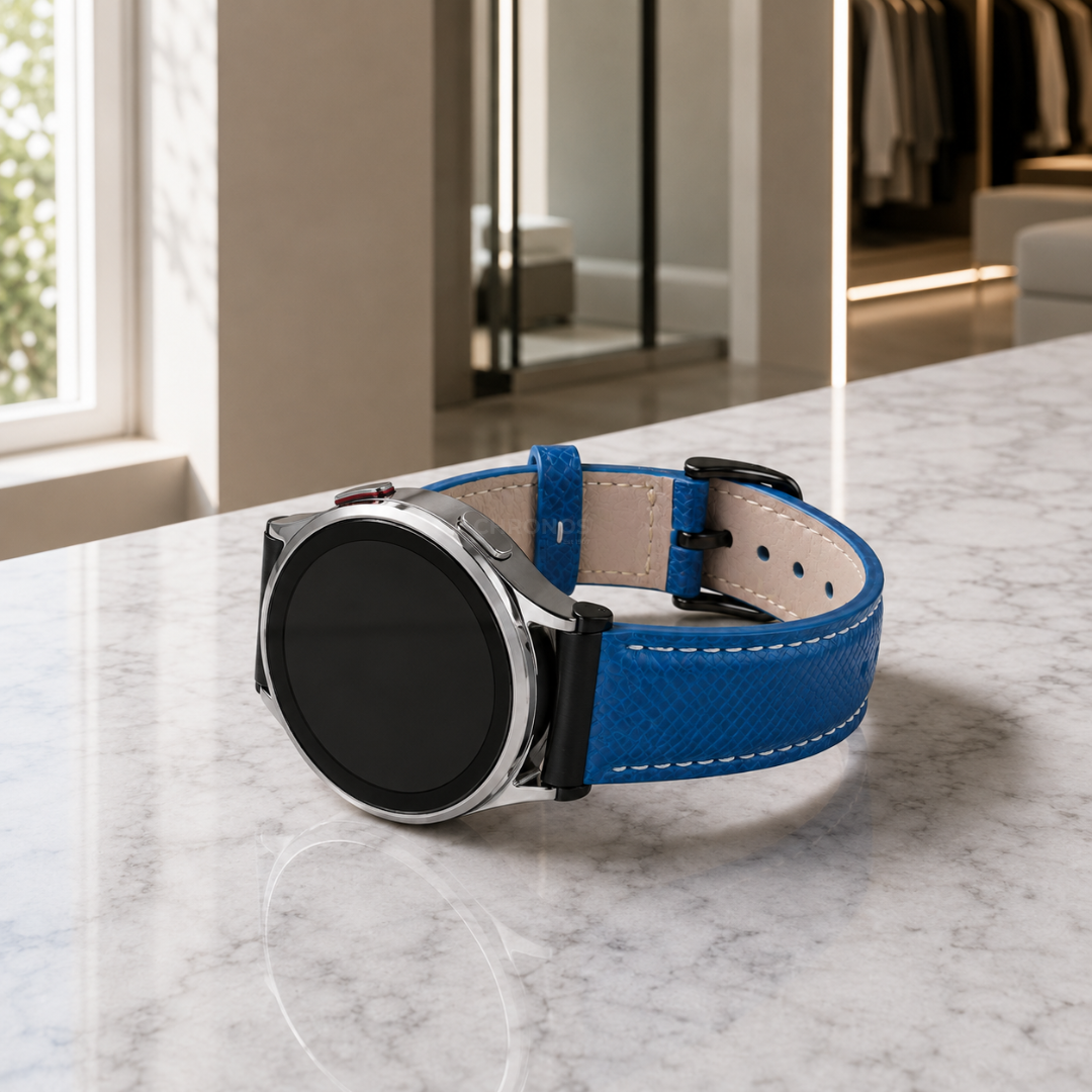 The Chromatic - Bracelet Samsung 20Mm (Genuine Grained Leather) - Watch Band