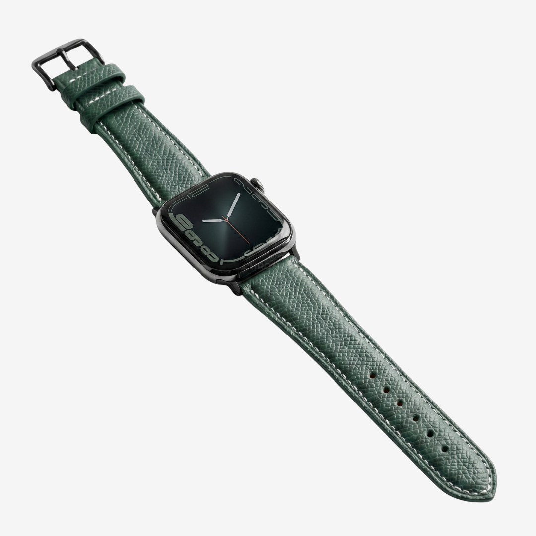 Le Chromatique - Bracelet Samsung Galaxy Watch 8 (Cuir Véritable Grainé) - Watch Band