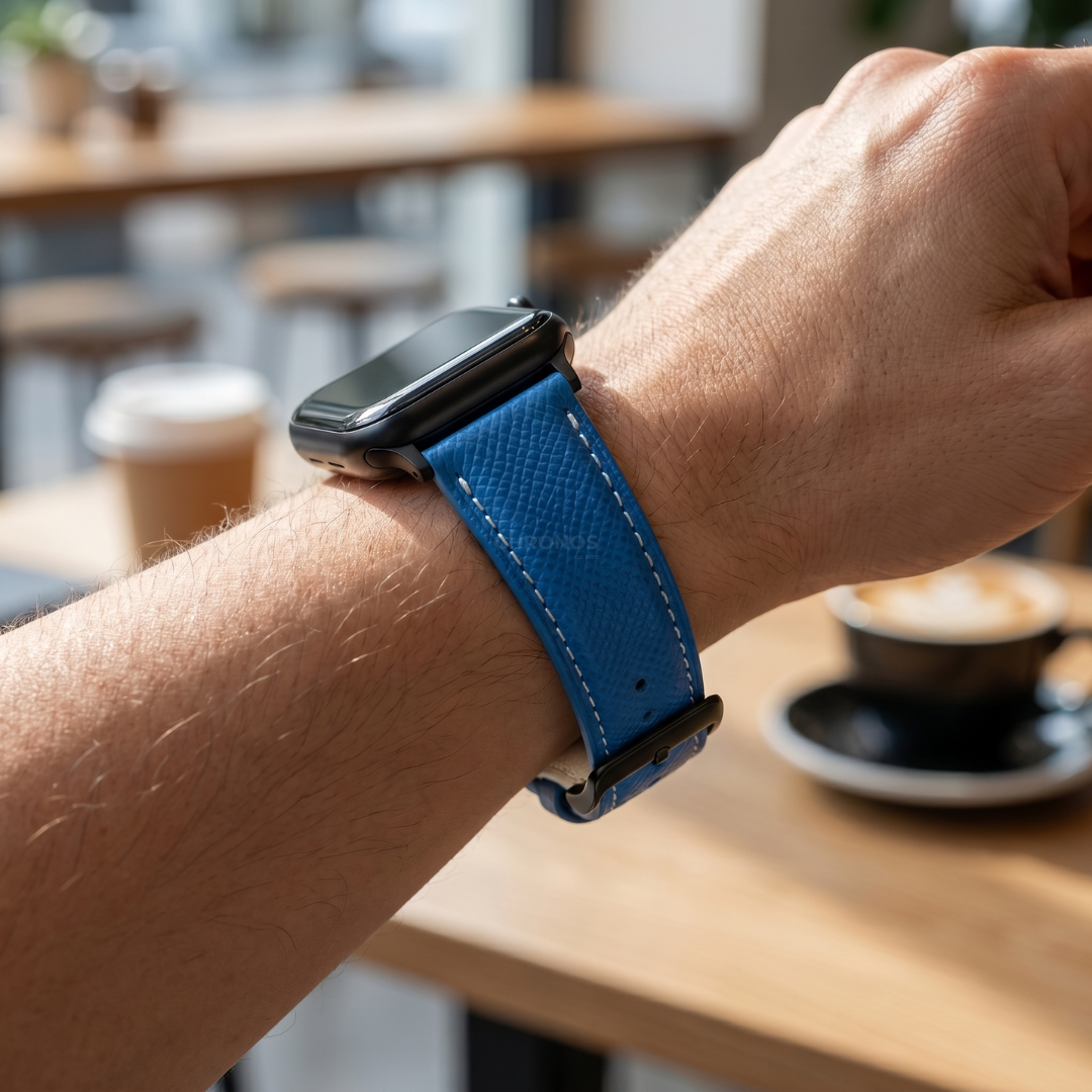 Le Chromatique - Bracelet Samsung Ultra (Cuir Véritable Grainé) - Watch Band