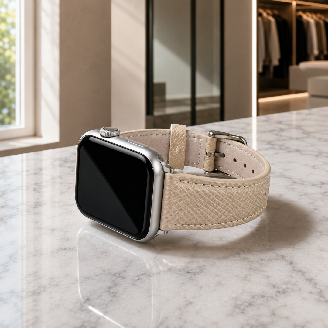 The Chromatic- Bracelet Samsung Ultra (Genuine Grained Leather) - Watch Band
