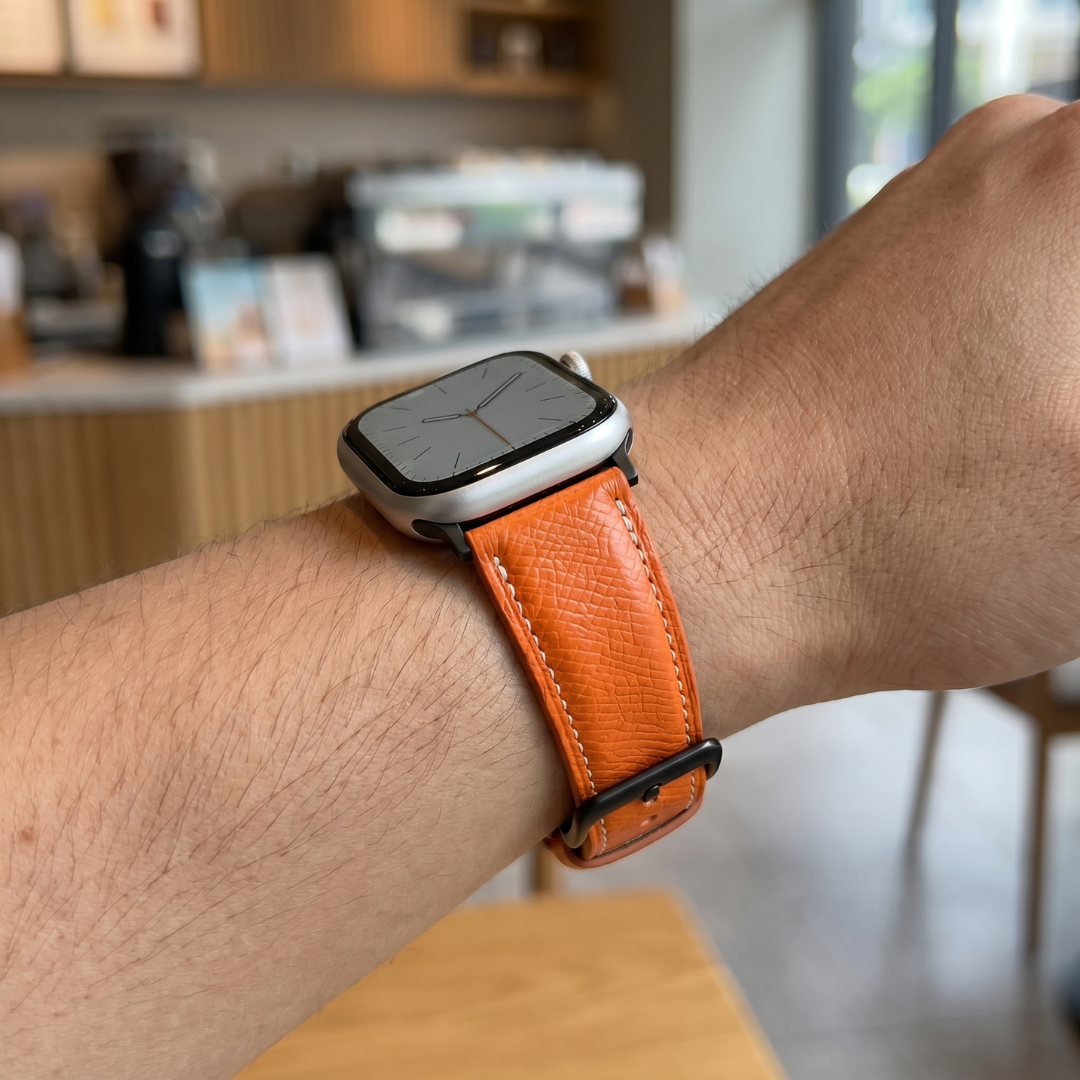 Le Chromatique - Bracelet Samsung Ultra (Cuir Véritable Grainé) - Watch Band