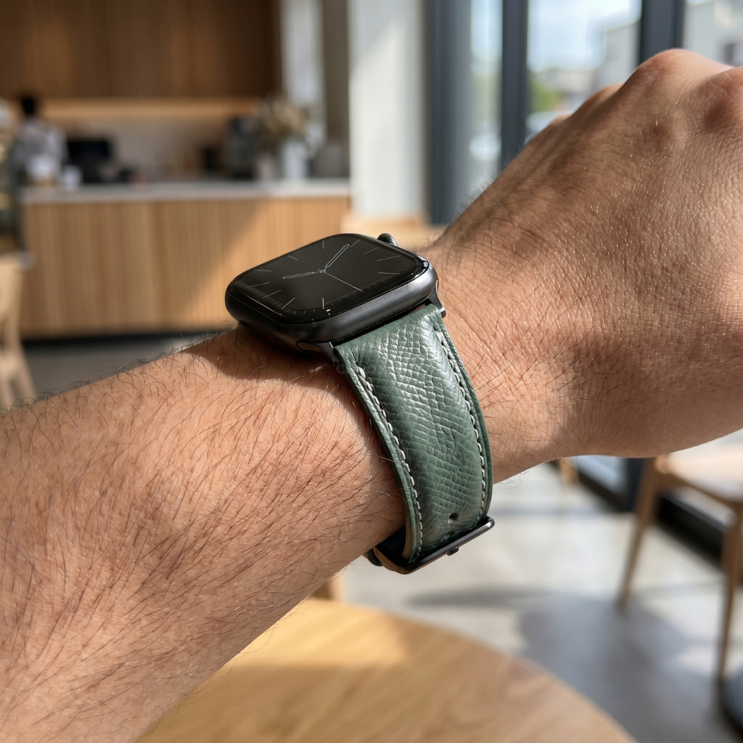 Le Chromatique - Bracelet Samsung Ultra (Cuir Véritable Grainé) - Watch Band