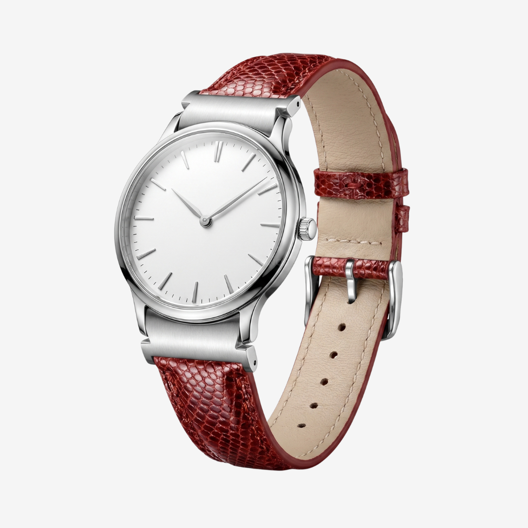 L’Exotique - Bracelet Samsung 20Mm (Cuir Véritable Lézard) - Watch Band
