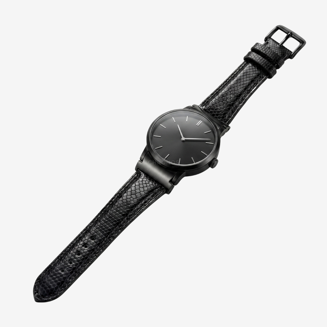 L’Exotique - Bracelet Samsung 20Mm (Cuir Véritable Lézard) - Watch Band