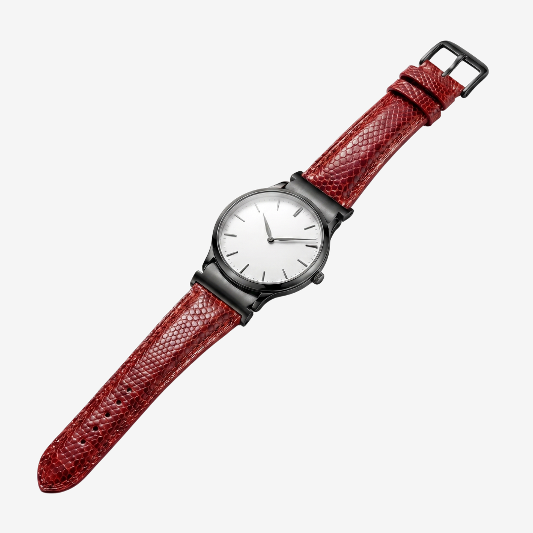L’Exotique - Bracelet Samsung 20Mm (Cuir Véritable Lézard) - Watch Band