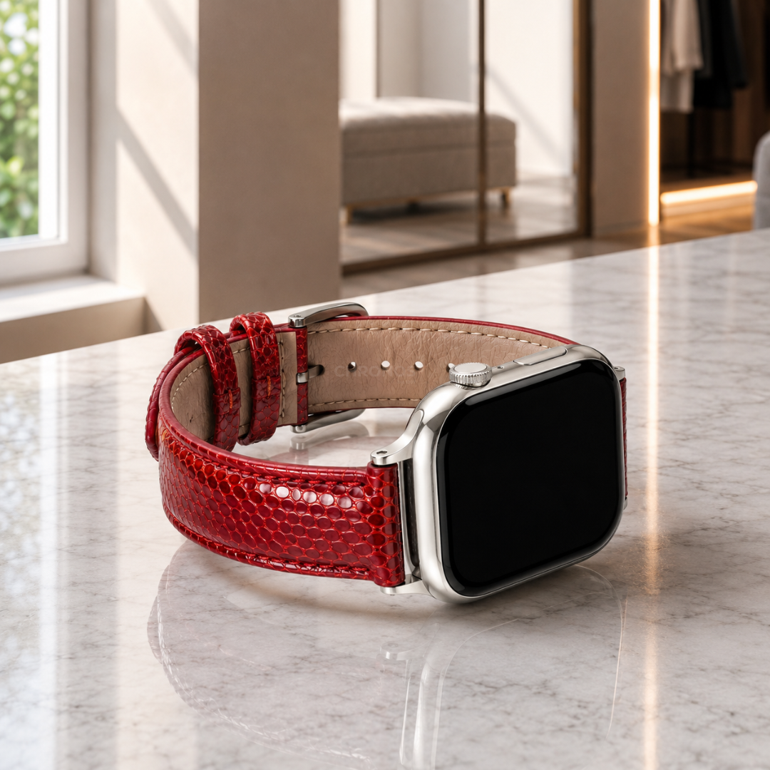 The Exotic - Samsung Galaxy Watch 8 Bracelet (Genuine Lizard Leather) - Watch Band