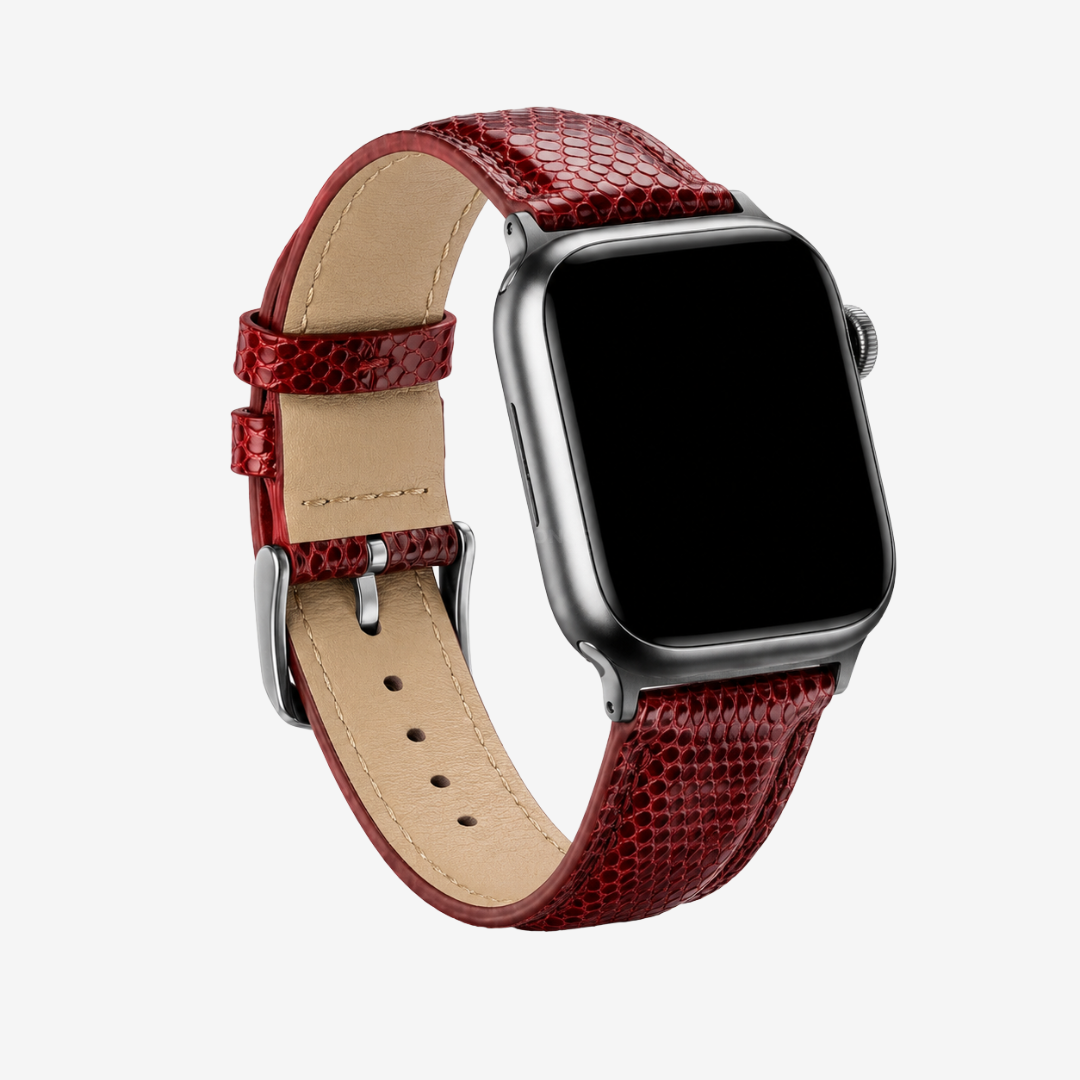 L’Exotique - Bracelet Samsung Ultra (Cuir Véritable Lézard) - Watch Band
