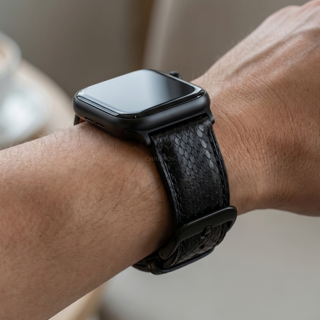 L’Exotique - Bracelet Samsung Ultra (Cuir Véritable Lézard) - Watch Band