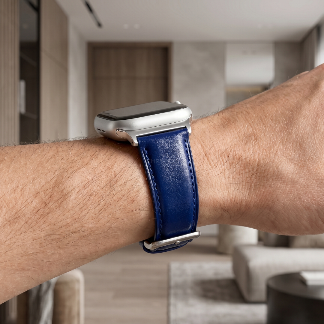 L’Intemporel - Bracelet Samsung Ultra (Cuir Véritable Lisse) - Watch Band