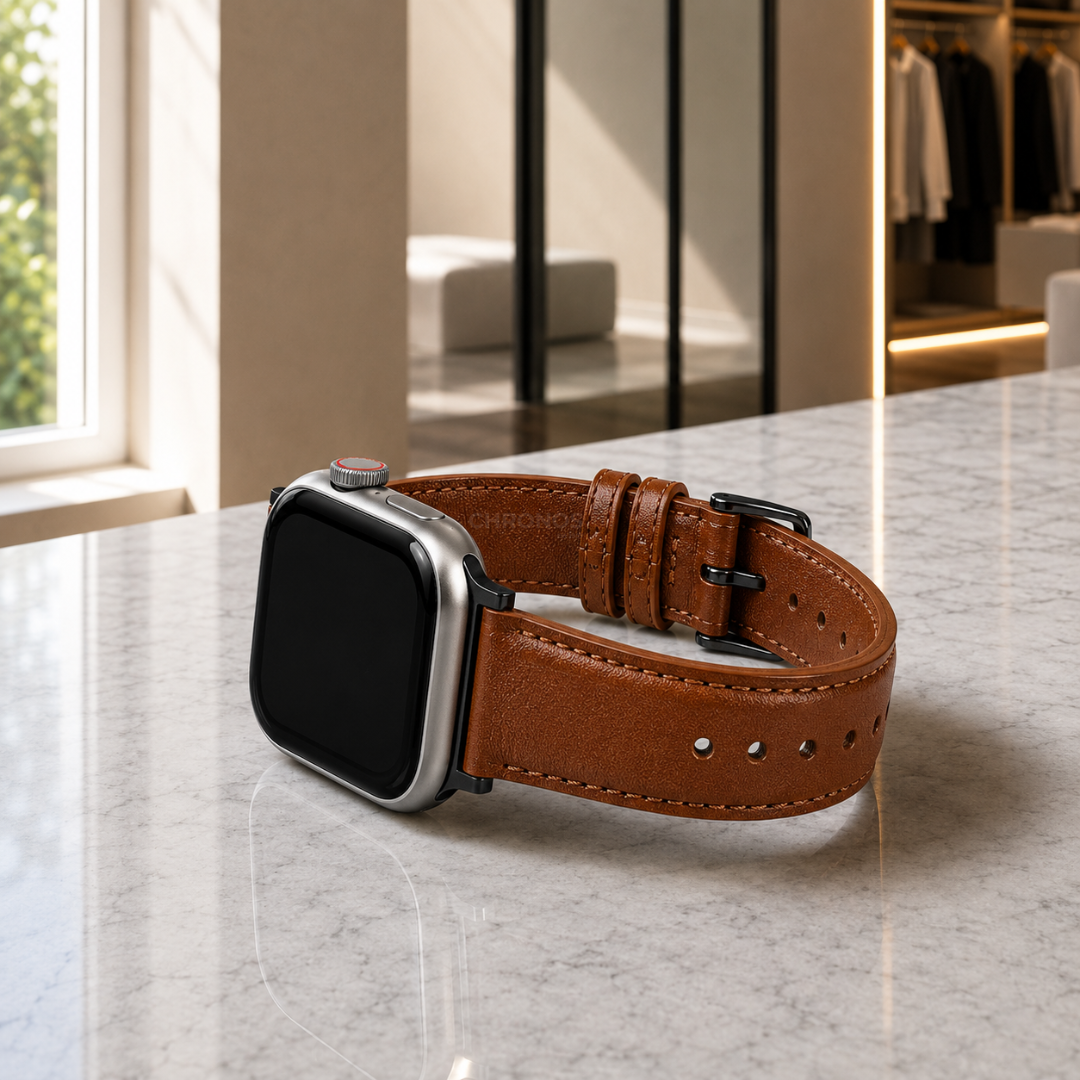 The Timeless - Bracelet Samsung Ultra (Smooth Genuine Leather) - Watch Band