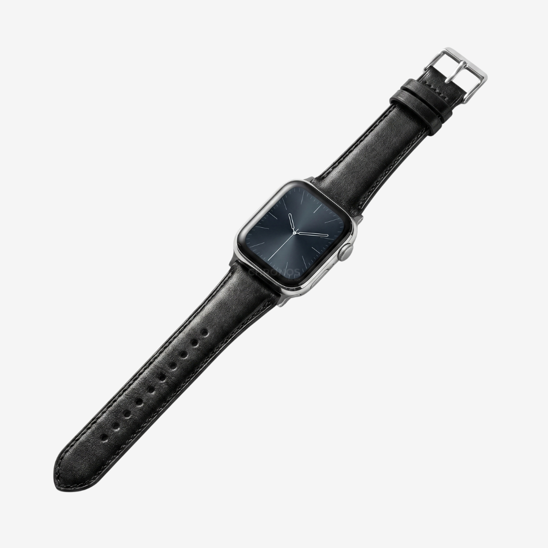 L’Intemporel - Bracelet Samsung Galaxy Watch 8 (Cuir Véritable Lisse) - Watch Band