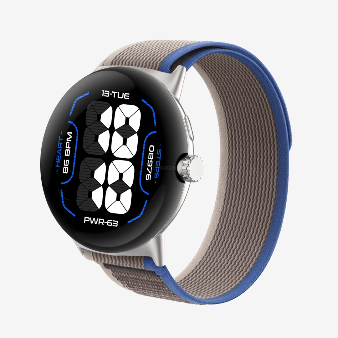 Trail Loop Watch Band - Blue-Gray / Google Pixel Watch - Watch Band