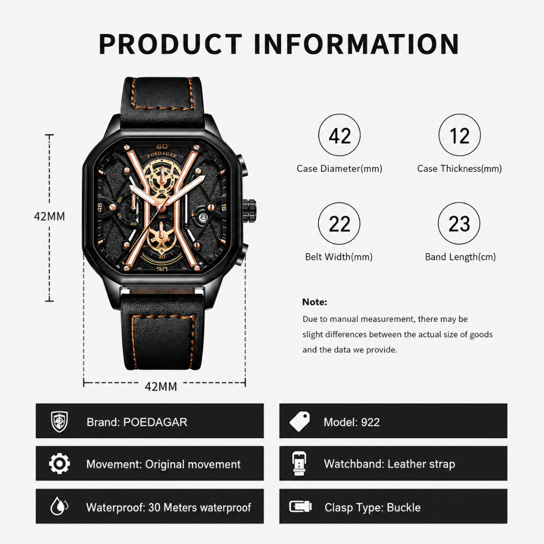 Watch – Adriatico – 44mm - Watch